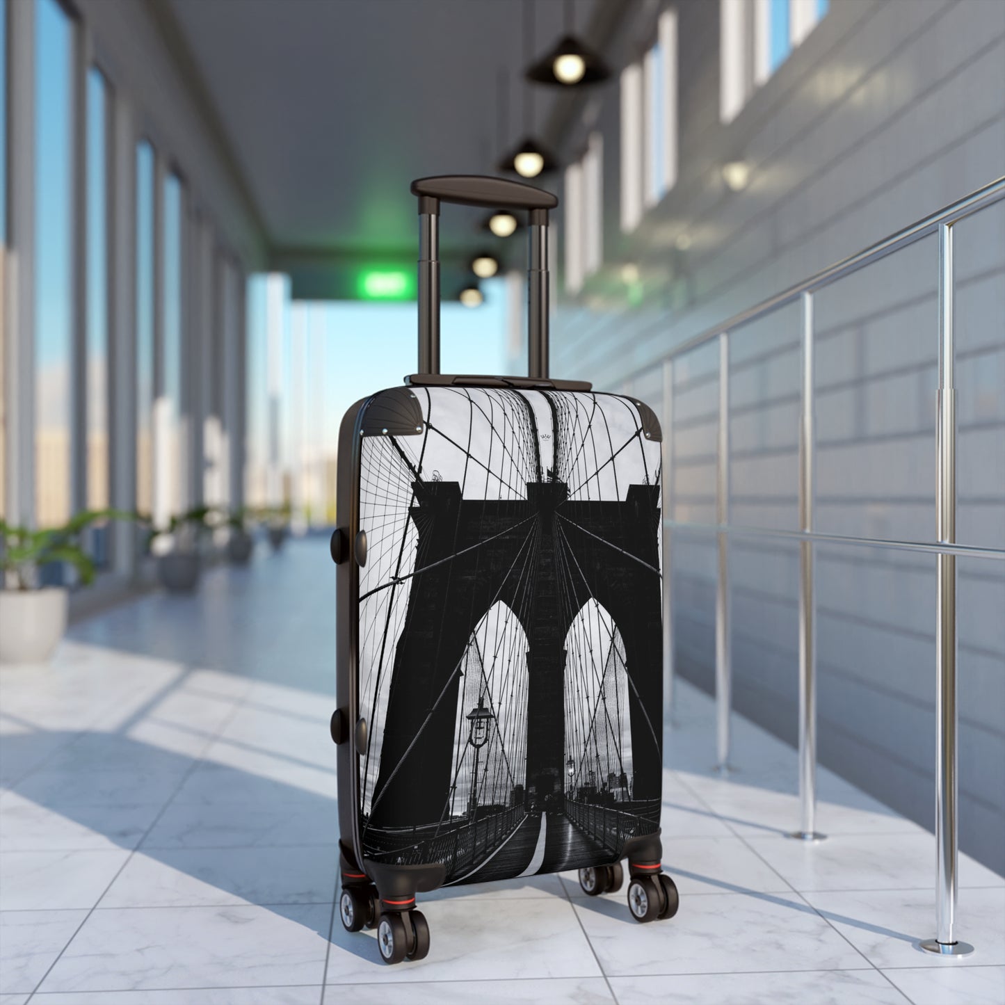Brooklyn Bridge Suitcase - Stylish Travel Luggage for Adventurers