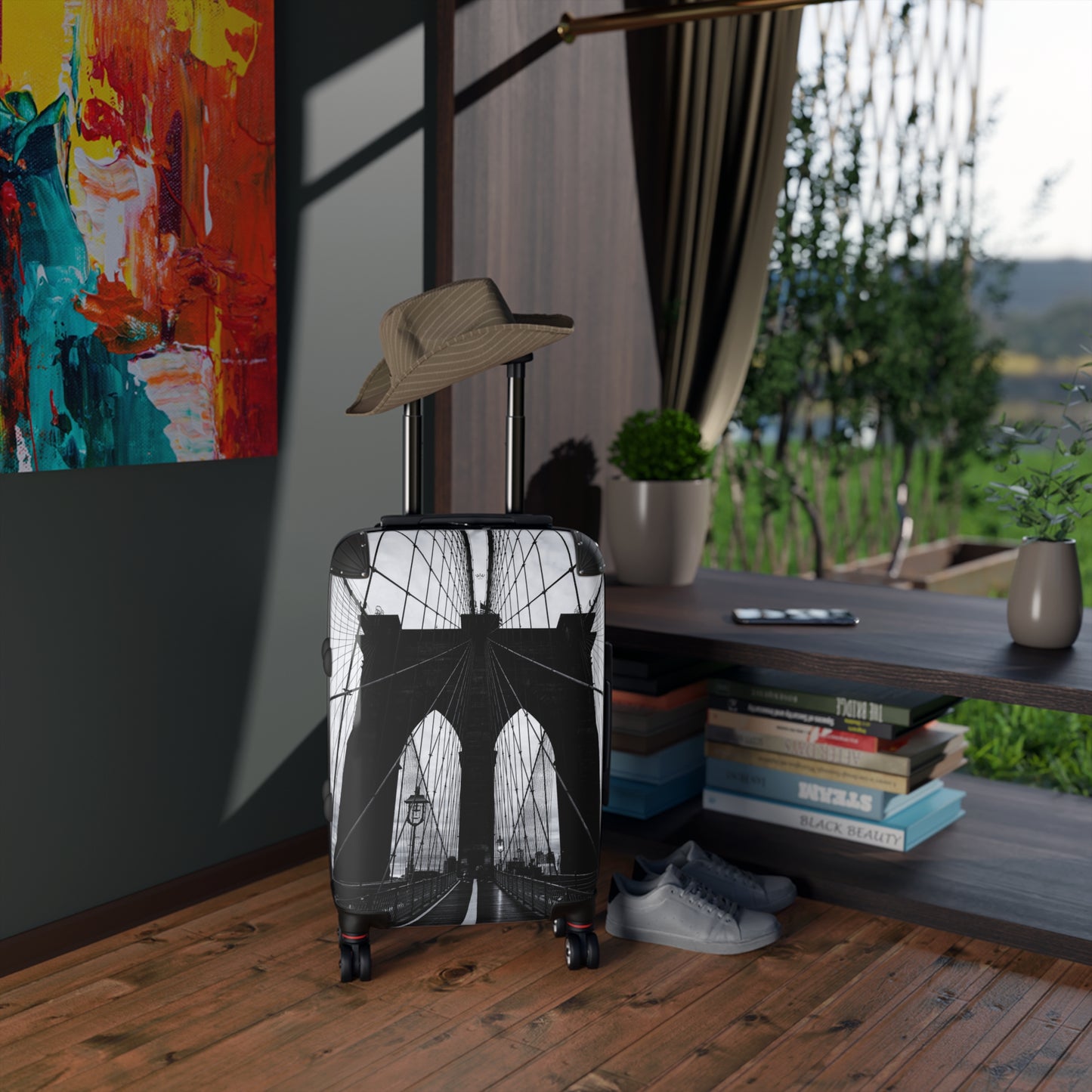 Brooklyn Bridge Suitcase - Stylish Travel Luggage for Adventurers